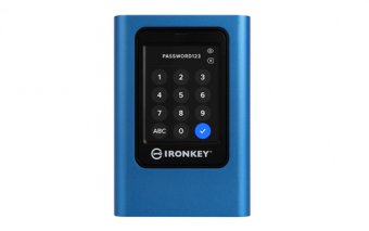 Kingston IronKey Vault Privacy 80 - SSD - chiffré - 1920 Go - externe (portable) - USB 3.2 Gen 1 (USB-C connecteur) - 256-bit AES-XTS, FIPS 197 - Conformité TAA 
