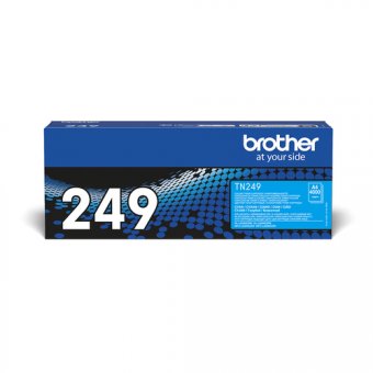 Brother TN249C - Très Haut Rendement - cyan - original - boîte - cartouche de toner - pour Brother HL-L8240CDW, MFC-L8390CDW 