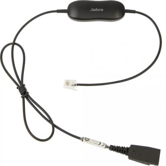 Jabra GN1216 - Câble pour casque micro - Déconnexion rapide prise pour RJ-9 mâle - 80 cm - pour Avaya one-X Deskphone Edition 96XX, Jabra GN 2000, GN2000, BIZ 2400, 2400 3in1, GN2000 