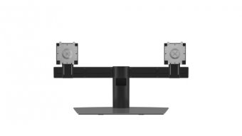 Dell MDS19 Dual Monitor Stand pied - pour 2 moniteurs 