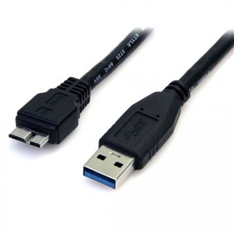 StarTech Câble USB 3.0 SuperSpeed 0,5 m - Cordon USB A vers USB Micro B Mâle / Mâle - 50 cm Noir - Câble USB - Micro-USB de type B (M) pour USB type A (M) - USB 3.0 - 50 cm - moulé - noir - pour P/N: DKT30CVAGPD, S251BMU313, S251BMU3FP, S251BPU313, S252BU 