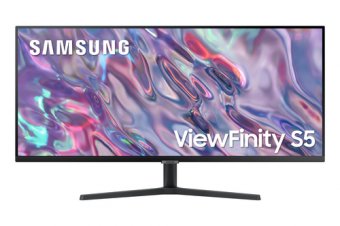Samsung ViewFinity S5 S34C500GAU - S50GC Series - écran LED - 34" - 3440 x 1440 UWQHD @ 100 Hz - VA - 300 cd/m² - 3000:1 - HDR10 - 5 ms - 2xHDMI, DisplayPort - noir 