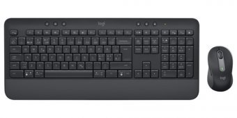 Logitech Signature MK650 Combo for Business - Ensemble clavier et souris - sans fil - Bluetooth LE - QWERTY - Nordique (Danois/Finnois/Norvégien/Suédois) - graphite 
