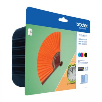 Brother LC129XL Value Pack - Pack de 4 - noir, jaune, cyan, magenta - original - blister - cartouche d'encre 