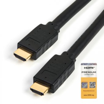 StarTech.com Câble HDMI grande vitesse haute qualité de 7 m avec Ethernet - 4K 60 Hz (HDMM7MP) - Câble HDMI avec Ethernet - HDMI mâle pour HDMI mâle - 7 m - noir - pour P/N: KITBXDOCKPEU, KITBXDOCKPNA, KITBXDOCKPUK, KITBZDOCK, USBC-HDMI-CDP2HD4K60 
