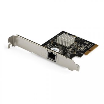 Startech 5G PCIe Network Adapter Card, NBASE-T & 5GBASE-T 2.5BASE-T PCI Express Network Interface Adapter, 5GbE/2.5GbE/1GbE Multi Gigabit Ethernet Workstation NIC, 4 Speed LAN Card - 5G PCIe Network Card (ST5GPEXNB) - Adaptateur réseau - PCIe 2.0 x4 - 5GB 