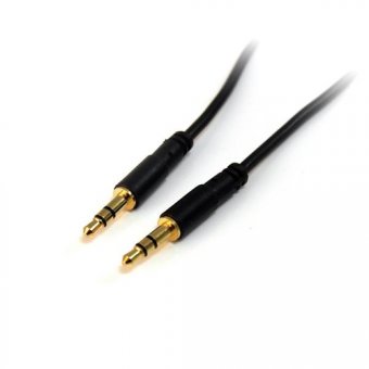 4.5m Slim 3.5mm Stereo Audio Cable M/M 