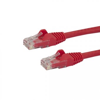 0.5m Red Snagless Cat6 Patch Cable 