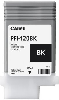 Cartridge PFI-120BK Black 130mL 