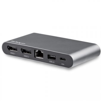StarTech.com Station d'accueil USB Type-C à 2 écrans DP 4K - PD 3.0 100 W - Station d'accueil - USB-C - 2 x DP - 1GbE - pour P/N: ARMBARDUO, ARMBARDUOV, ARMDUAL, ARMDUAL30, ARMDUALV, ARMSLIMDUO 