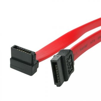 30cm SATA to Right Angle SATA Cable 
