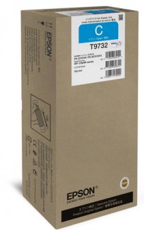 Epson T9732 - 192.4 ml - taille XL - cyan - original - cartouche d'encre 