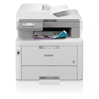Brother MFC-L8390CDW - Imprimante multifonctions - couleur - LED - A4/Legal (support) - jusqu'à 30 ppm (copie) - jusqu'à 30 ppm (impression) - 280 feuilles - 33.6 Kbits/s - USB 2.0, Gigabit LAN, hôte USB 2.0, NFC, Wi-Fi(n) 