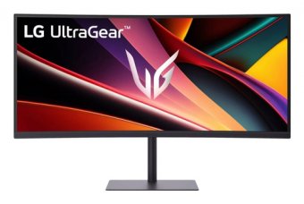 LG UltraGear 34G630A-B - Écran LED - jeux - incurvé - 34" - 3440 x 1440 UWQHD @ 240 Hz - VA - 300 cd/m² - 4000:1 - DisplayHDR 400 - 1 ms - 2xHDMI, DisplayPort, USB-C - haut-parleurs 