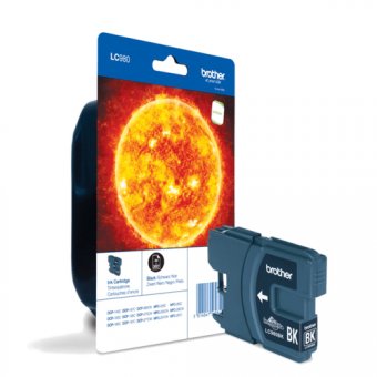 Brother LC980BKBP - Noir - original - blister - cartouche d'encre - pour Brother DCP-145, 163, 165, 195, 365, 373, 375, 377, MFC-250, 290, 295, 297 
