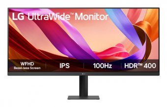 LG UltraWide 34U511A-B - Écran LED - 34" - 2560 x 1080 UWFHD @ 100 Hz - IPS - 400 cd/m² - 1000:1 - DisplayHDR 400 - 1 ms - HDMI, DisplayPort - noir 