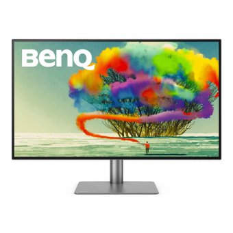 BenQ DesignVue PD3220U - Écran LED - 32" (31.5" visualisable) - 3840 x 2160 4K @ 60 Hz - IPS - 350 cd/m² - 1300:1 - HDR10 - 5 ms - 2xThunderbolt 3, 2xHDMI, DisplayPort, USB-C - haut-parleurs - gris, noir 