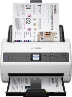 Epson WorkForce DS-970 - Scanner de documents - Capteur d'images de contact (CIS) - Recto-verso - A4 - 600 dpi x 600 dpi - jusqu'à 85 ppm (mono) / jusqu'à 85 ppm (couleur) - Chargeur automatique de documents (100 feuilles) - jusqu'à 9000 pages par jour - 