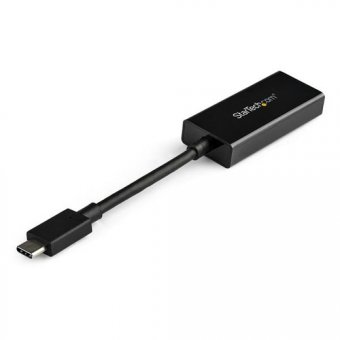 StarTech.com Adaptateur USB Type-C vers HDMI 4K 60 Hz avec HDR - Compatible Thunderbolt 3 - DP 1.4 - HDMI 2.0b (CDP2HD4K60H) - Adaptateur vidéo externe - MegaChips MCDP2900 - USB-C - HDMI - noir - pour P/N: ST121HD20FXA, TB4CDOCK 
