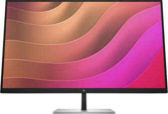 HP E32K G5 - E-Series - écran LED - 31.5" - 3840 x 2160 4K UHD (2160p) @ 60 Hz - IPS - 350 cd/m² - 1000:1 - 5 ms - HDMI, DisplayPort, USB-C - haut-parleurs - tête noire, noir et argent (support) 