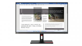 Lenovo ThinkVision S27i-30 - Écran LED - 27" - 1920 x 1080 Full HD (1080p) @ 100 Hz - IPS - 300 cd/m² - 1300:1 - 4 ms - 2xHDMI, VGA - gris orage 