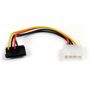 4 Pin Molex to Right Angle SATA Cable 
