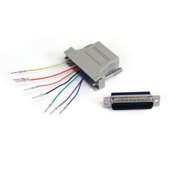 StarTech.com DB25 RJ45 - Adaptateur modulaire DB25 vers RJ45 - Adaptateur série - M/F - Adaptateur série - DB-25 (M) pour RJ-45 (F) 