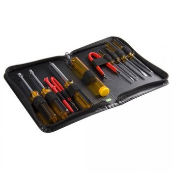 StarTech.com Kit de 11 Outils pour Ordinateurs - Trousse à Outils PC - Boîte à outils - pour P/N: ARMTBLTDT, ARMTBLTIW, ARMTBLTUGN, SECTBLTPOS, STNDTBLT1A5T, STNDTBLT1FS 