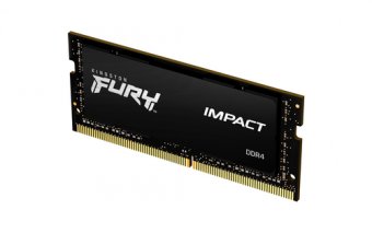 Kingston FURY Impact - DDR4 - module - 32 Go - SO DIMM 260 broches - 3200 MT/s / PC4-25600 - CL20 - 1.2 V - mémoire sans tampon - non ECC - noir 