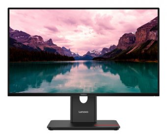 Lenovo ThinkVision T24-40 - Écran LED - 24" (23.8" visualisable) - 1920 x 1080 Full HD (1080p) @ 120 Hz - IPS - 250 cd/m² - 1500:1 - 4 ms - HDMI, VGA, DisplayPort - noir eclipse 