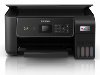 Epson EcoTank ET-2870 - Imprimante multifonctions - couleur - jet d'encre - ITS - A4 (support) - jusqu'à 10 ppm (impression) - 100 feuilles - Wi-Fi, USB - noir 