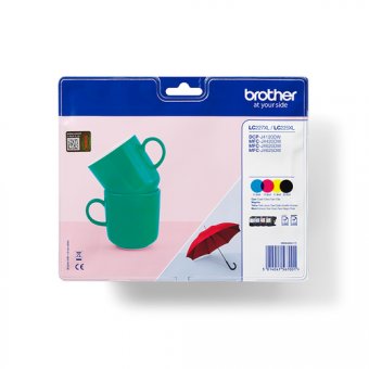 Brother LC227XLVALBP - Pack de 4 - à rendement élevé - noir, jaune, cyan, magenta - original - blister - cartouche d'encre - pour Brother DCP-J4120DW, MFC-J4420DW, MFC-J4625DW 