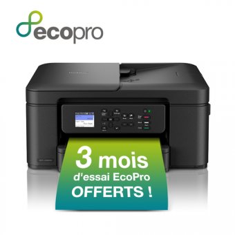 Brother DCP-J1360DW - Imprimante multifonctions - couleur - jet d'encre - A4/Legal (support) - 150 feuilles - USB 2.0, Wi-Fi(n) 