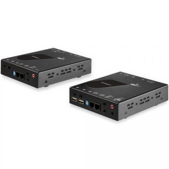 StarTech.com Extender KVM USB sur réseau IP avec vidéo HDMI 4K 30 Hz - Déport KVM sur Cat6 - Extender de console HDMI sur LAN (SV565HDIP) - Prolongateur audio/vidéo - HDMI - jusqu'à 100 km - Conformité TAA 