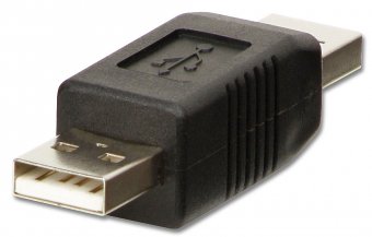 Lindy Adaptateur USB 2.0 Type A vers A mâle 