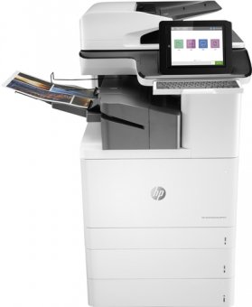 HP LaserJet Enterprise Flow MFP M776zs - Imprimante multifonctions - couleur - laser - 297 x 864 mm (original) - A3/Ledger (support) - jusqu'à 46 ppm (copie) - jusqu'à 46 ppm (impression) - 1750 feuilles - 33.6 Kbits/s - USB 2.0, Gigabit LAN, Wi-Fi(n), hô 