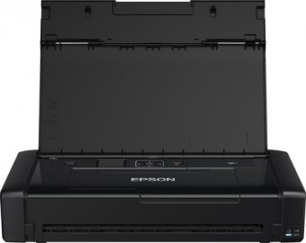 Epson WorkForce WF-110W - Imprimante - couleur - jet d'encre - A4 - 5 760 x 1 440 ppp - jusqu'à 7 ppm (mono)/jusqu'à 4 ppm (couleur) - capacité : 20 feuilles - USB 2.0, Wi-Fi(n) 