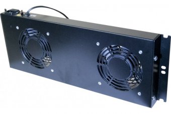 Unité 19" 2 ventilateurs pour baie réseau et baie serveur 