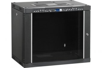 EKIVALAN Coffret CEPA 19" 12U profondeur 600mm (noir) 