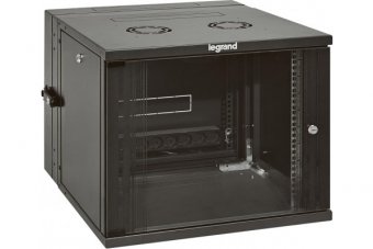 LEGRAND Coffret pivotant 19pouces livré monté Linkeo capacité 15U - 759x600x610m 