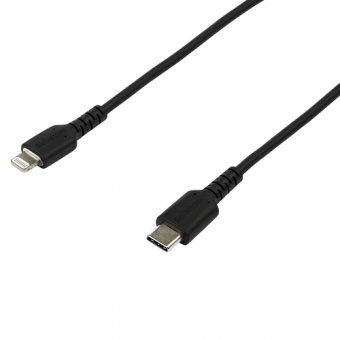 Cecâble USB Cvers Lightning noir de 2 m résiste aux exigences quotidiennes de chargement et de synchronisation de votreiPad, iPhone ou d"autres appareils mobiles équipés du connecteur Lightning. Testé pour résister à l"usure d"une utilisation quotidien 