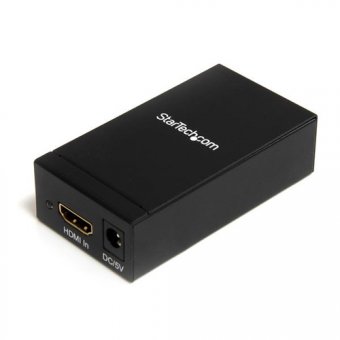 StarTech.com Adaptateur actif vidéo DVI ou HDMI® vers DisplayPort® - Convertisseur DP - M/F - 1900 x 1200 - Convertisseur vidéo - HDMI - DisplayPort - noir - pour P/N: SVA5M3NEUA 