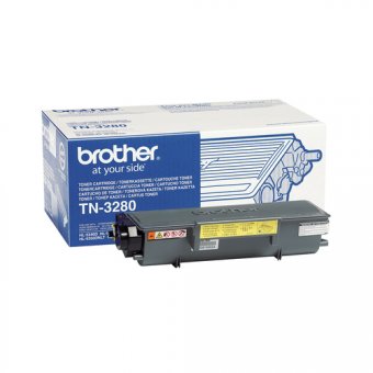 Brother TN3280 - Noir - original - cartouche de toner - pour Brother DCP-8070, HL-5340, 5350, 5370, 5380, MFC-8370, 8380, 8880, 8890 