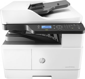 HP LaserJet MFP M443nda - Imprimante multifonctions - Noir et blanc - laser - A3/Ledger (297 x 432 mm) (original) - A3/Ledger (support) - jusqu'à 25 ppm (copie) - jusqu'à 25 ppm (impression) - 350 feuilles - USB 2.0, LAN 