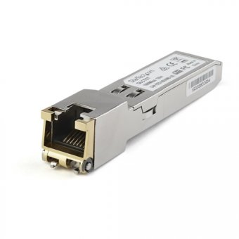 Le RXGETSFPST est un module de transceiver SFP fibre optique compatible Dell EMC SFP-100M-FX qui a été conçu, programmé et testé pour fonctionner avec des commutateurs et des routeurs de marque Dell EMC. Il vous assure une connectivité de 1 GbE par câble 