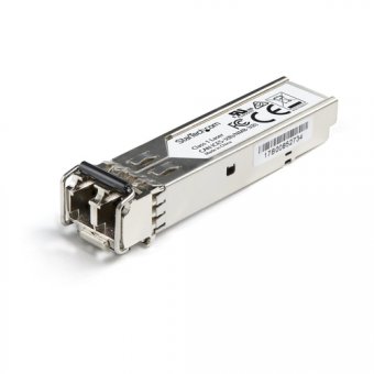 Le SFP1FEFXST est un module de transceiver SFP fibre optique compatible Juniper SFP-1FE-FX qui a été conçu, programmé et testé pour fonctionner avec des commutateurs et des routeurs de marque Juniper®. Il vous assure une connectivité de 100 MbE par câble 