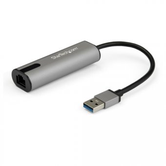 Ajoutez un accès réseau de 2,5 GbE à votre ordinateur portable en utilisant le port USB-A de votre ordinateur portable. Cet adaptateur réseau USB 3.0 Type-A vers Gigabit vous donne un accès réseau Ethernet filaire.Connexions réseau 2,5 Gigabit puissantesI 