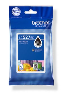 Brother LC527BK - Noir - original - pack d'oreillers - cartouche d'encre - pour Brother MFC-J4350DW, MFC-J4550DW, MFC-J6760DW 