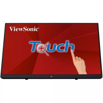 ViewSonic TD2230 - Écran LED - 22" (21.5" visualisable) - écran tactile - 1920 x 1080 Full HD (1080p) - ADS-IPS - 250 cd/m² - 1000:1 - 5 ms - HDMI, VGA, DisplayPort - haut-parleurs 