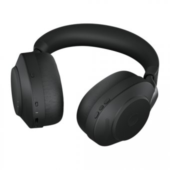Jabra Evolve2 85 UC Stereo - Micro-casque - circum-aural - Bluetooth - sans fil, filaire - Suppresseur de bruit actif - jack 3,5mm - isolation acoustique - noir 